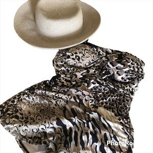 Jantzen One Piece Animal Print Bathing Suit